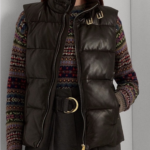 Fabulous nwt puffer vest - Picture 3 of 5